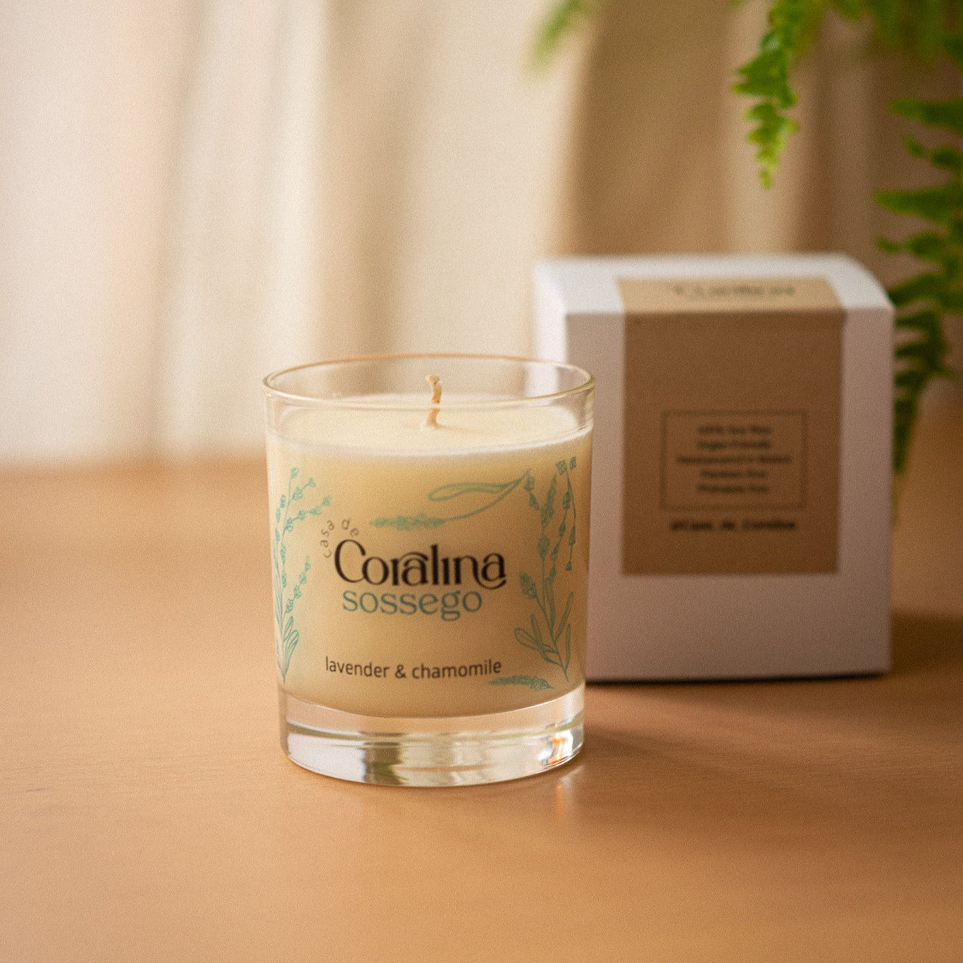 Candle Sossego - Lavender & Chamomile