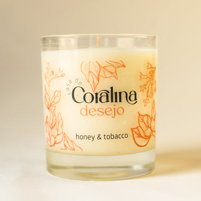 Candle Desejo - Honey & Tobacco