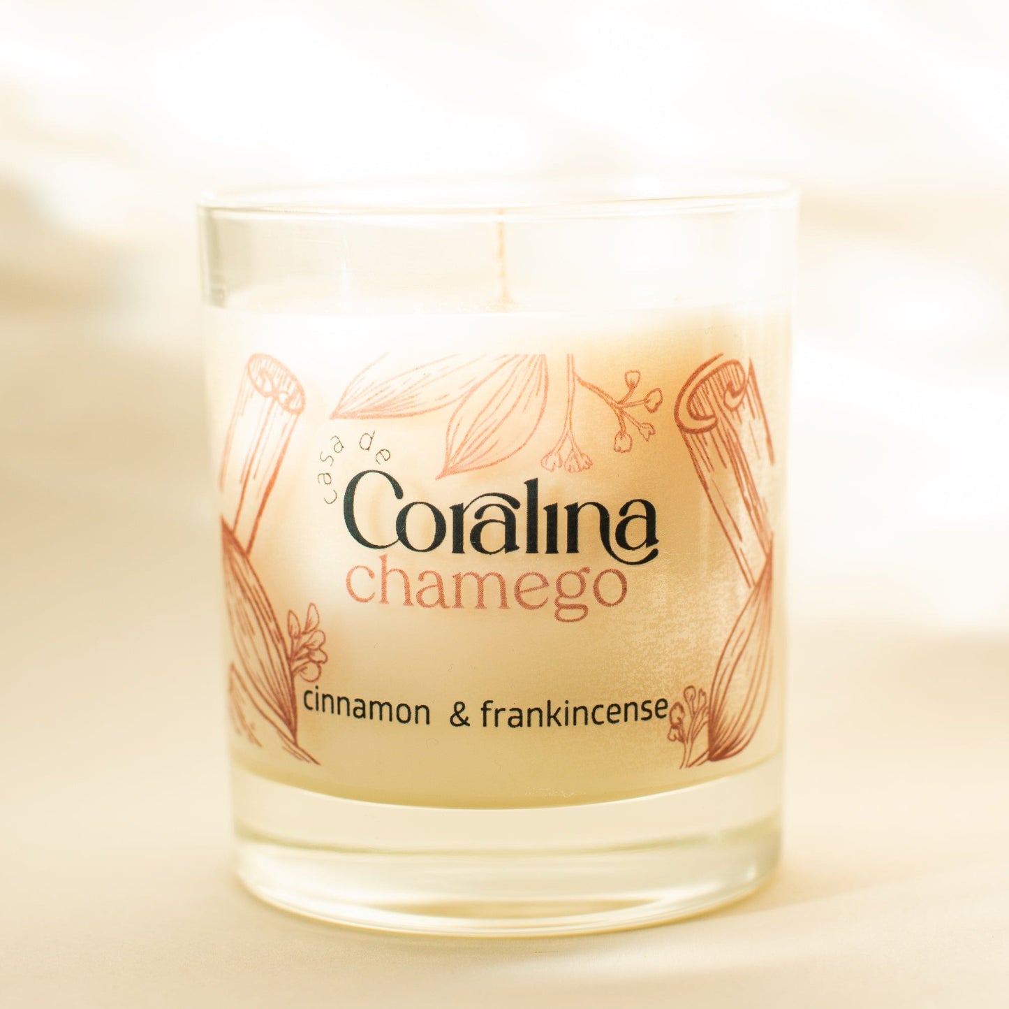 Candle Chamego - Cinnamon & Frankincense