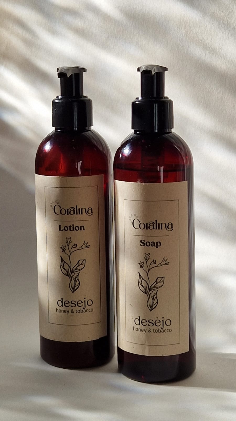 Lotion Desejo - Honey & Tobacco