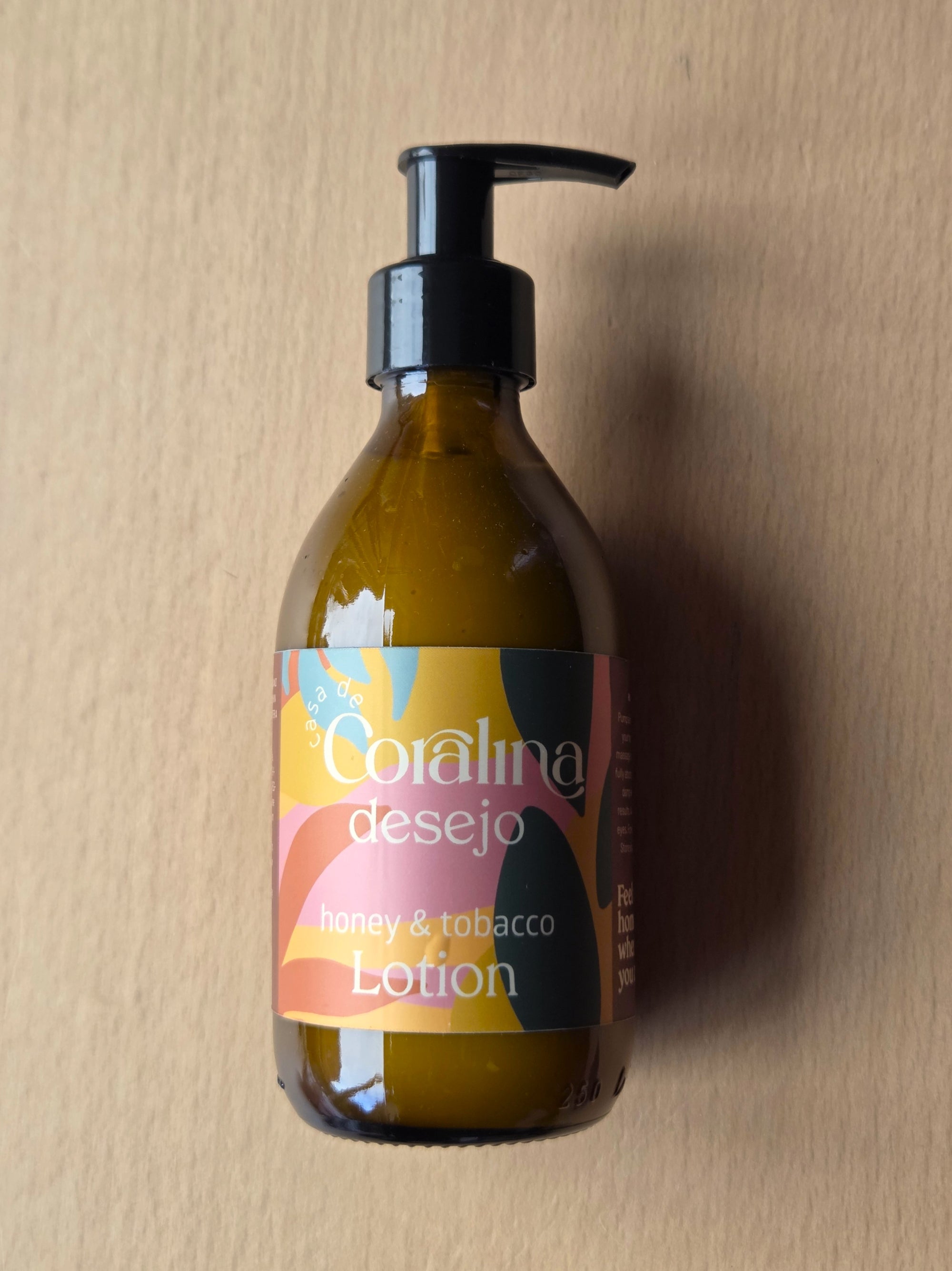 Lotion Desejo - Honey & Tobacco